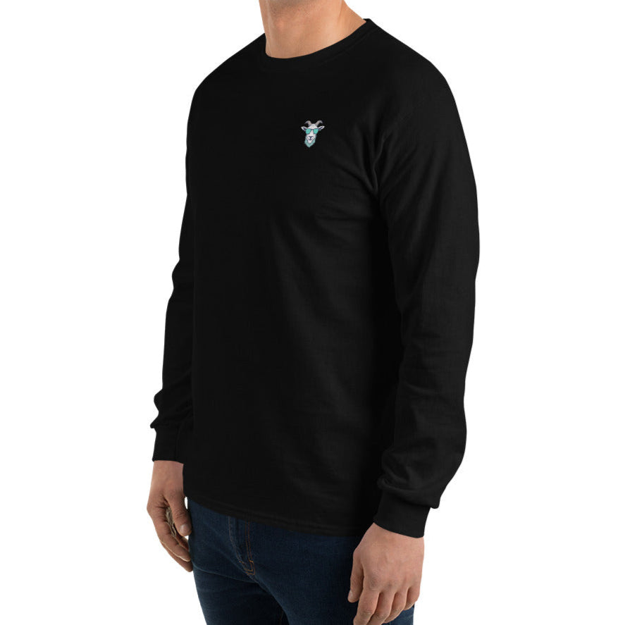 Golf Goats Back Nine Joyride Long Sleeve T-Shirt - Black