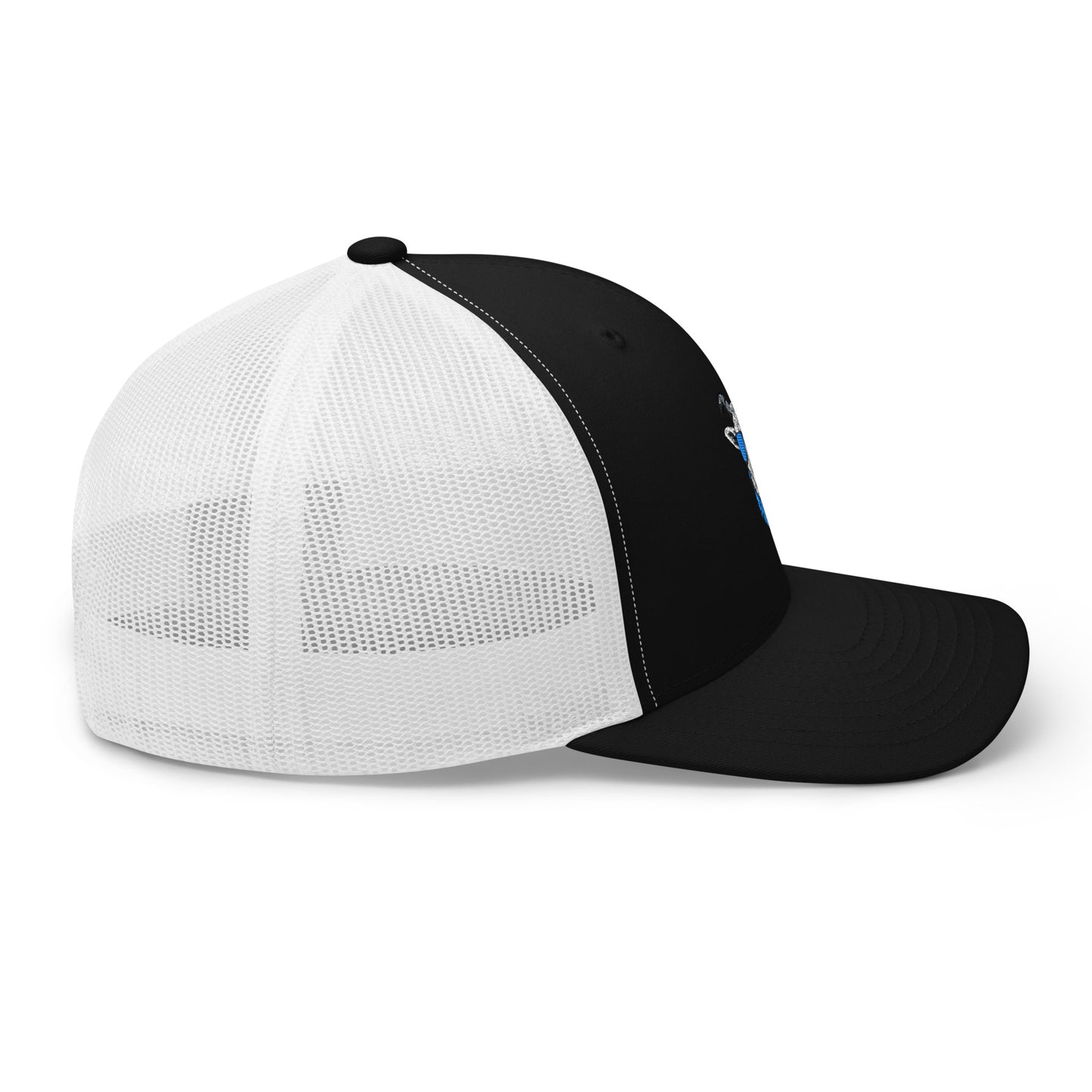 The Golf Goats Tour Cap - Black & White