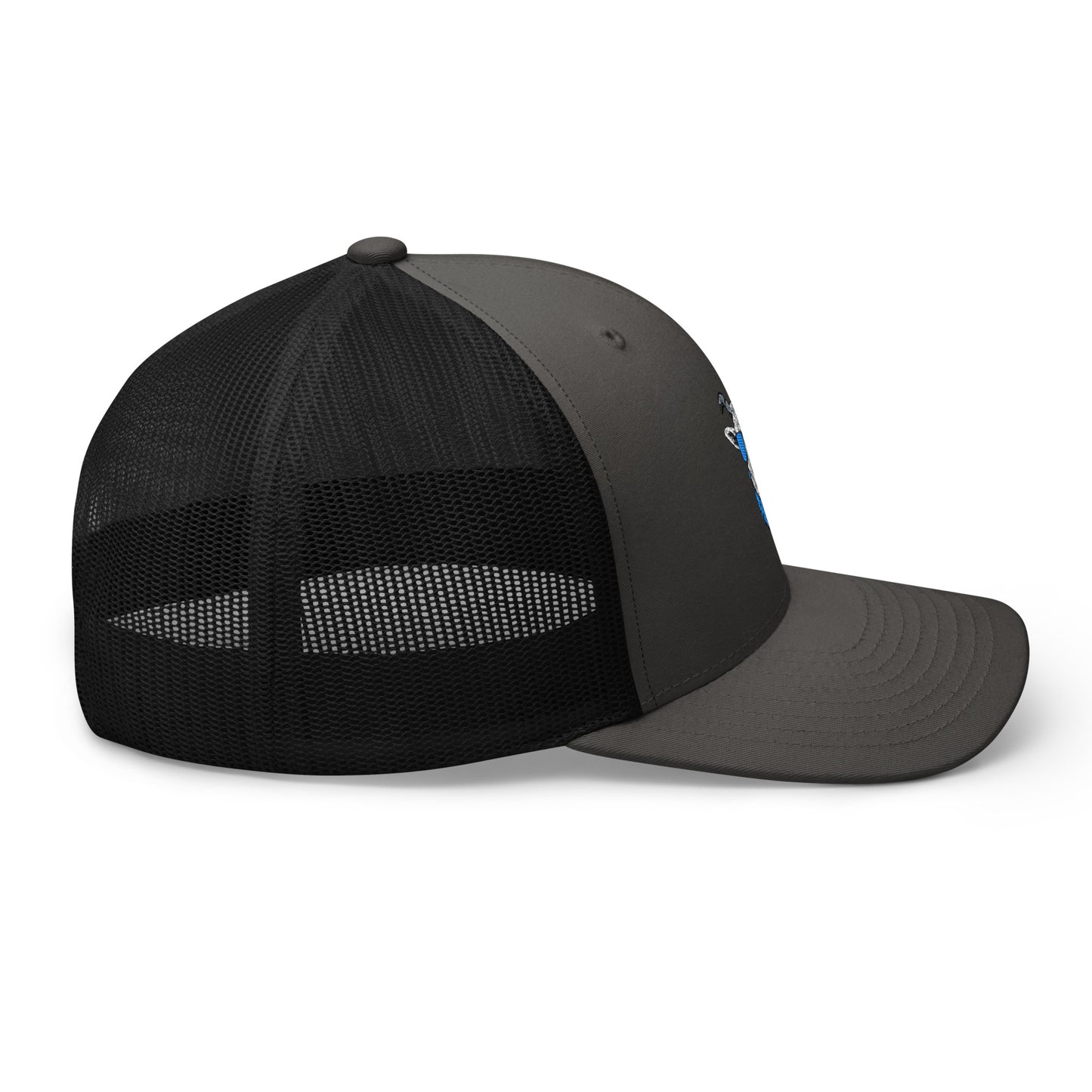 The Golf Goats Tour Cap - Black & Charcoal