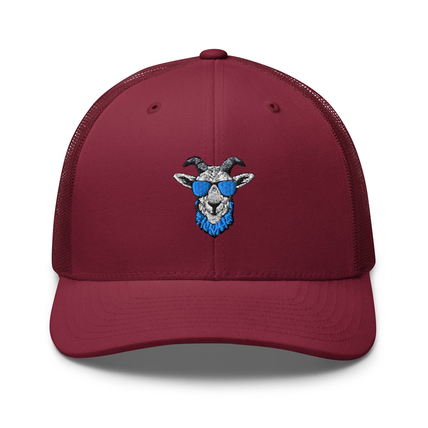 The Golf Goats Tour Cap - Cranberry