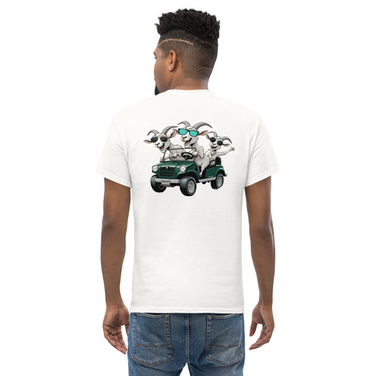 Golf Goats Back Nine Joyride T-Shirt - White