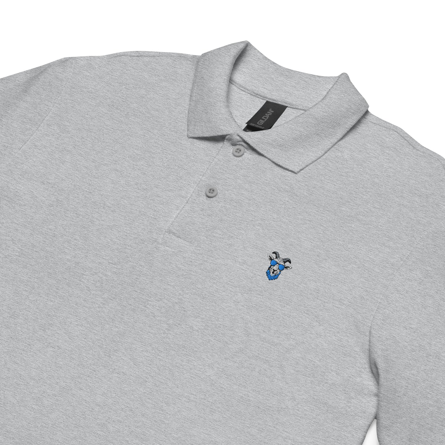 The Golf Goats Champions Polo - Grey