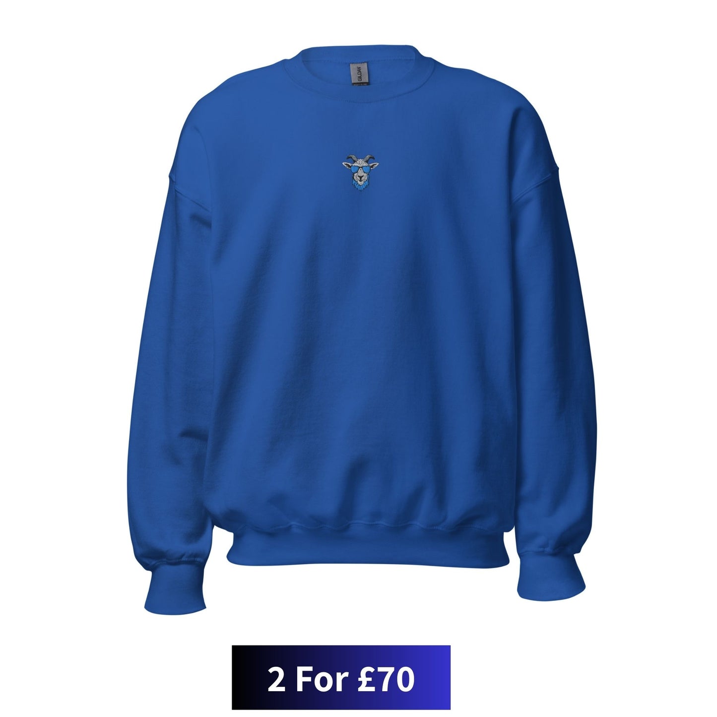 Golf Goats Weekend Warrior Sweatshirt - Blue