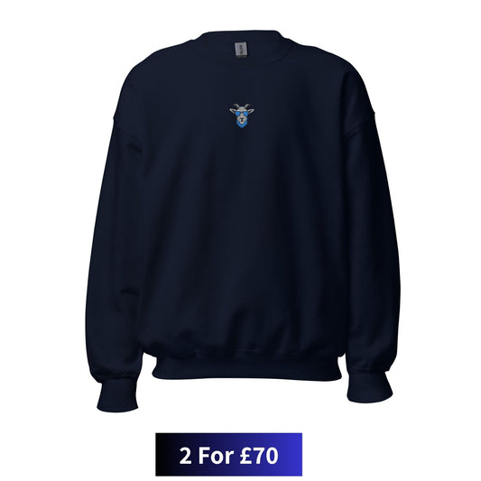 Golf Goats Weekend Warrior Sweatshirt - Navy