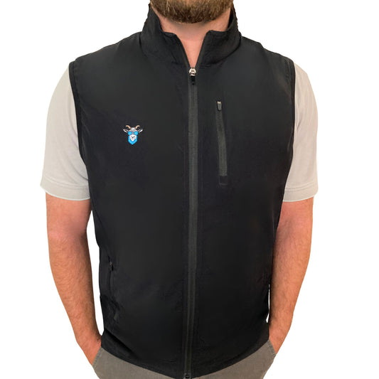 Golf Goats Hybrid Stretch Tour Vest - Black