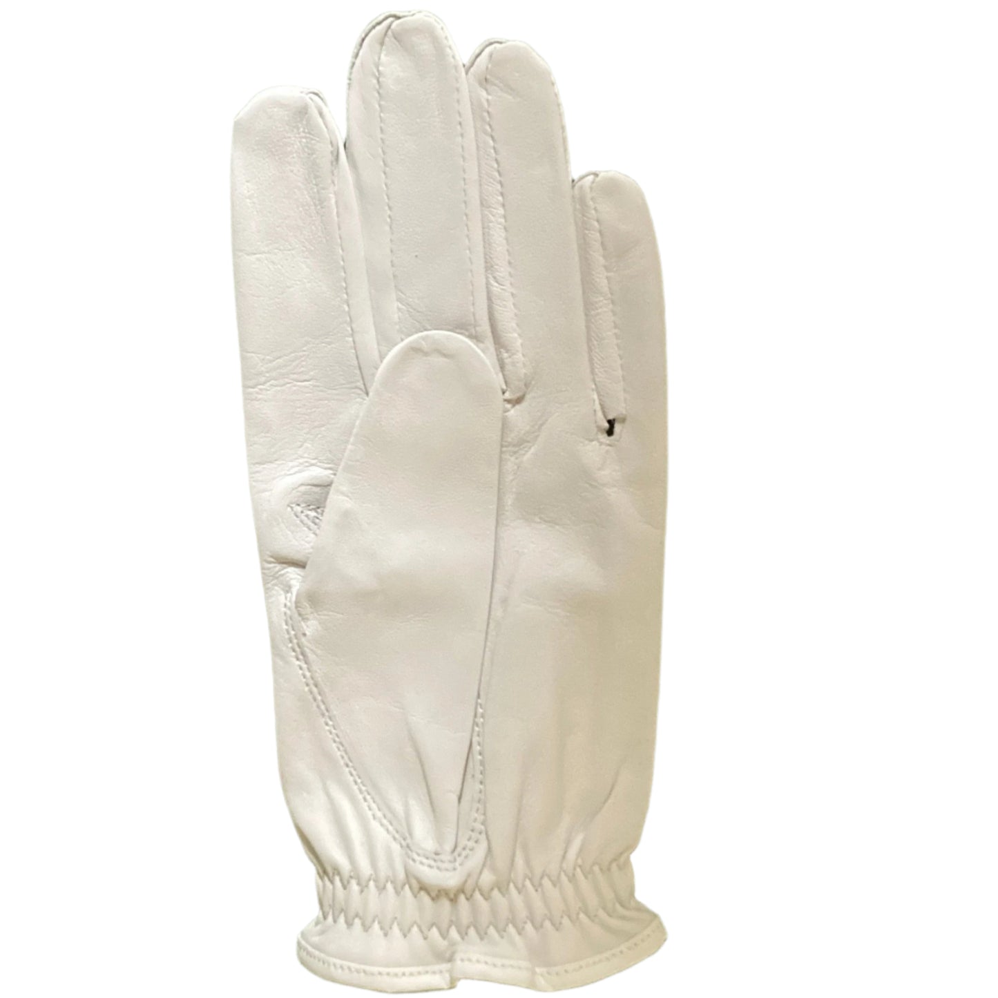 The Golf Goats 100% Cabretta Soft Leather White Golf Glove