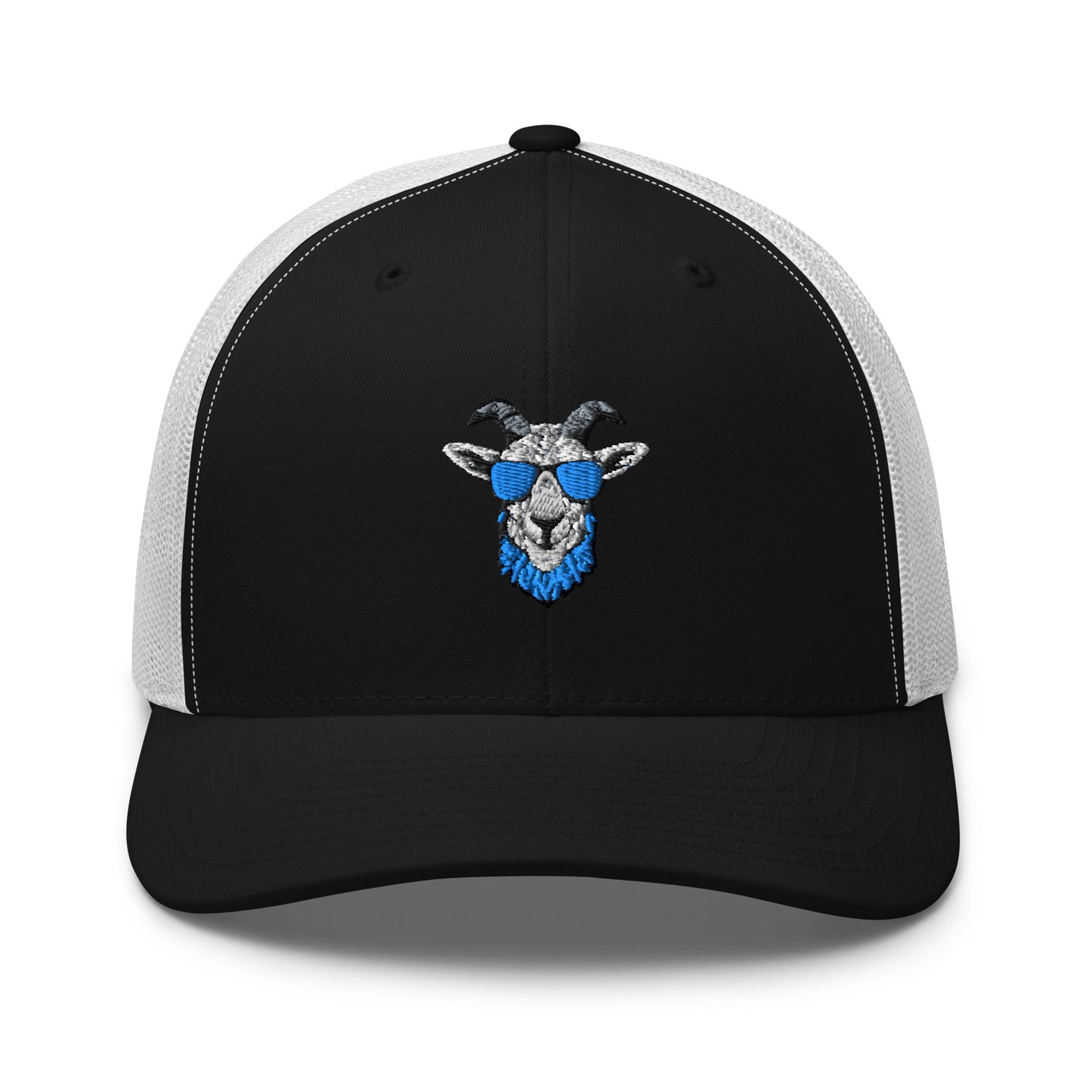 The Golf Goats Tour Cap - Black & White