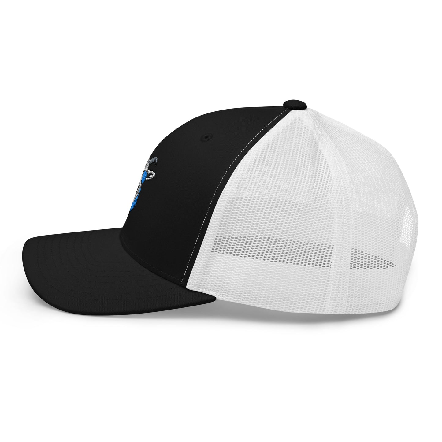 The Golf Goats Tour Cap - Black & White