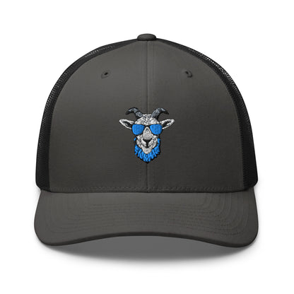 The Golf Goats Tour Cap - Black & Charcoal