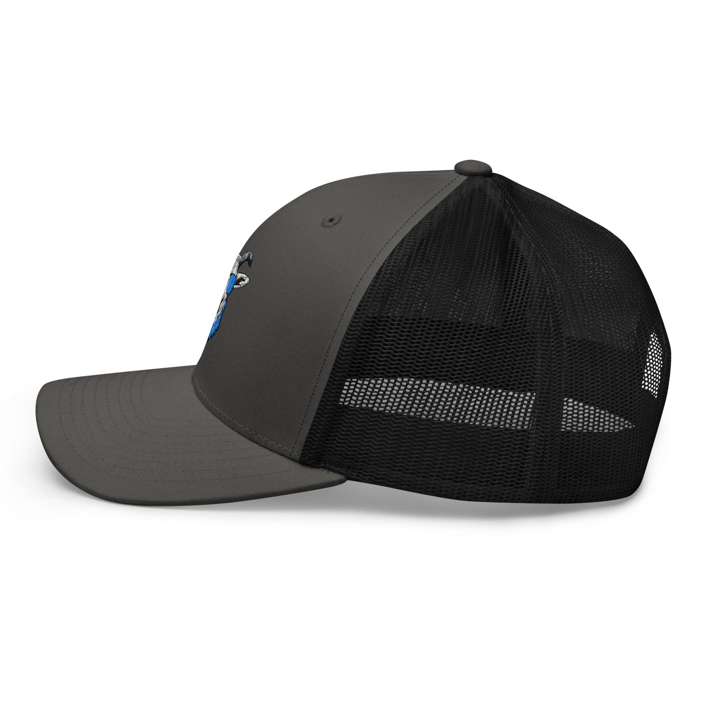 The Golf Goats Tour Cap - Black & Charcoal
