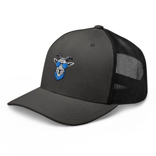 The Golf Goats Tour Cap - Black & Charcoal