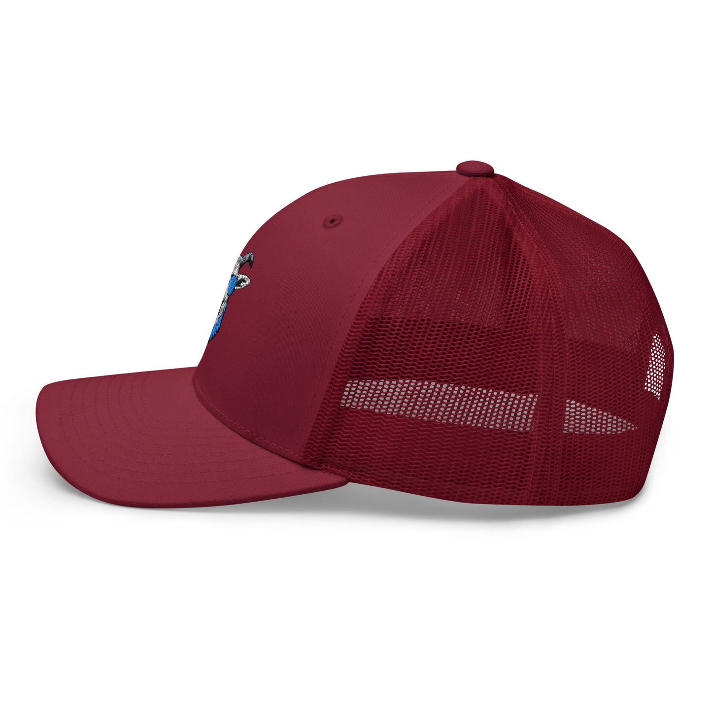 The Golf Goats Tour Cap - Cranberry