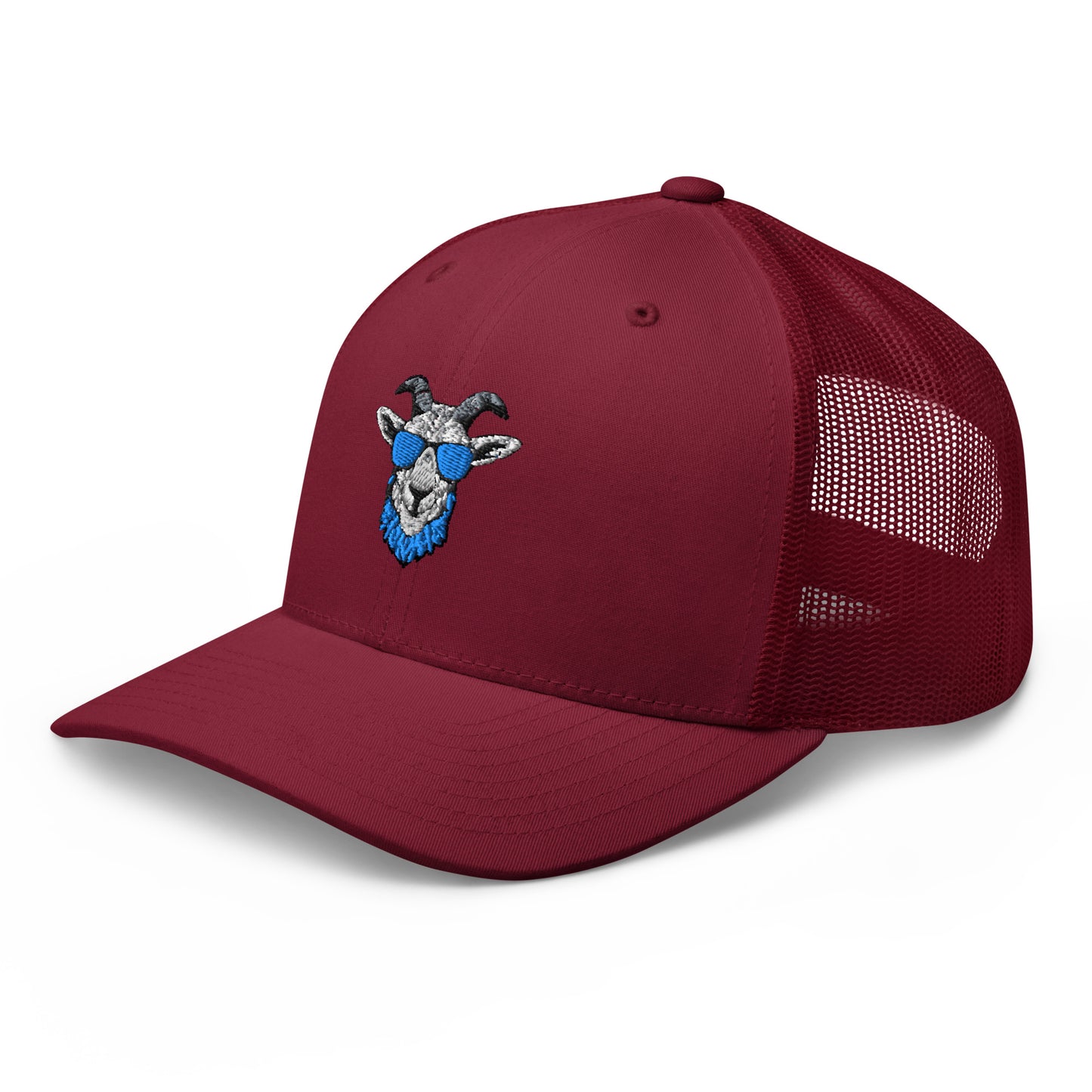 The Golf Goats Tour Cap - Cranberry