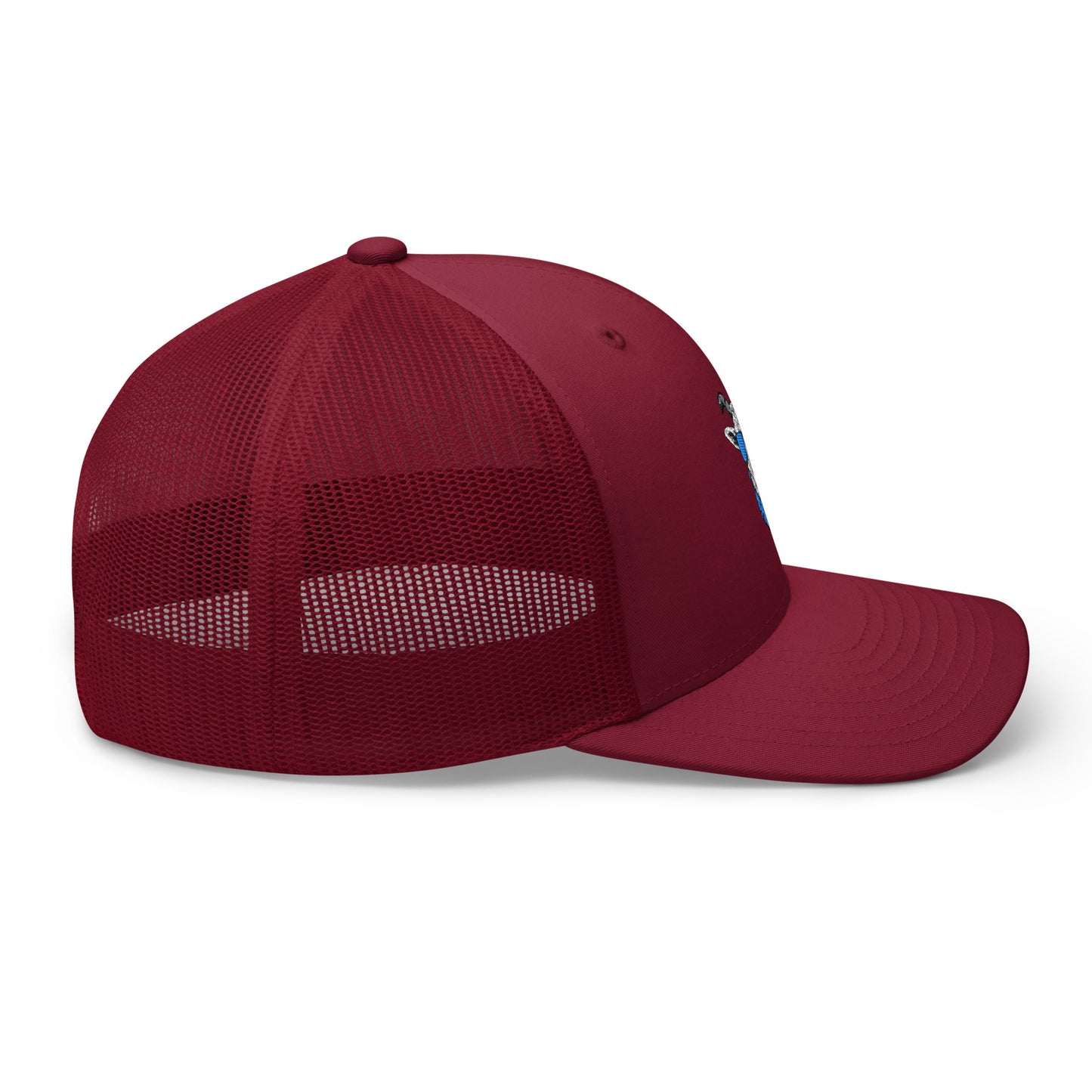 The Golf Goats Tour Cap - Cranberry