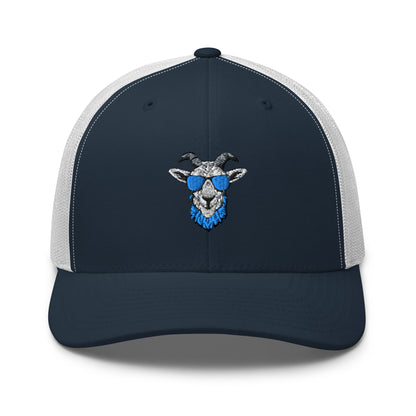 The Golf Goats Tour Cap - Navy & White