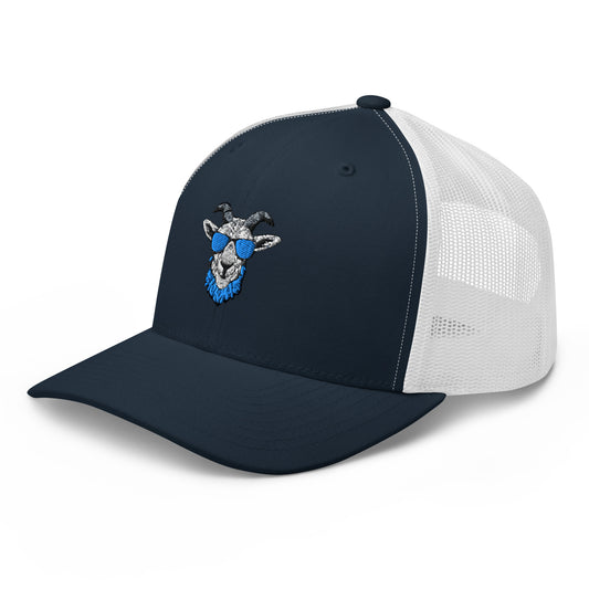 The Golf Goats Tour Cap - Navy & White