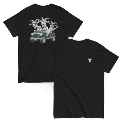Golf Goats Back Nine Joyride T-Shirt - Black