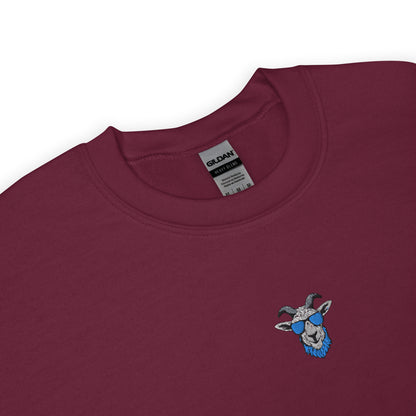 Golf Goats Weekend Warrior Sweatshirt - Burgundy